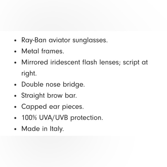 💗HP💗 Ray-Ban Mirrored Flash Pink Rose Gold Aviator Sunglasses - Picture 3 of 4